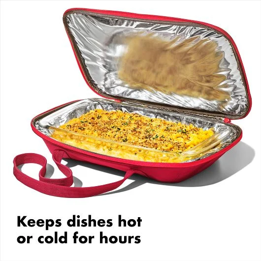 OXO Good Grips Insulated Bakeware Carrier - Red - Image 2