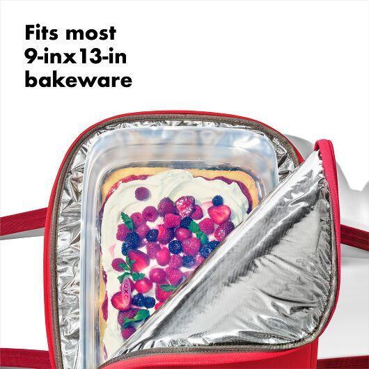 OXO Good Grips Insulated Bakeware Carrier - Red - Image 3