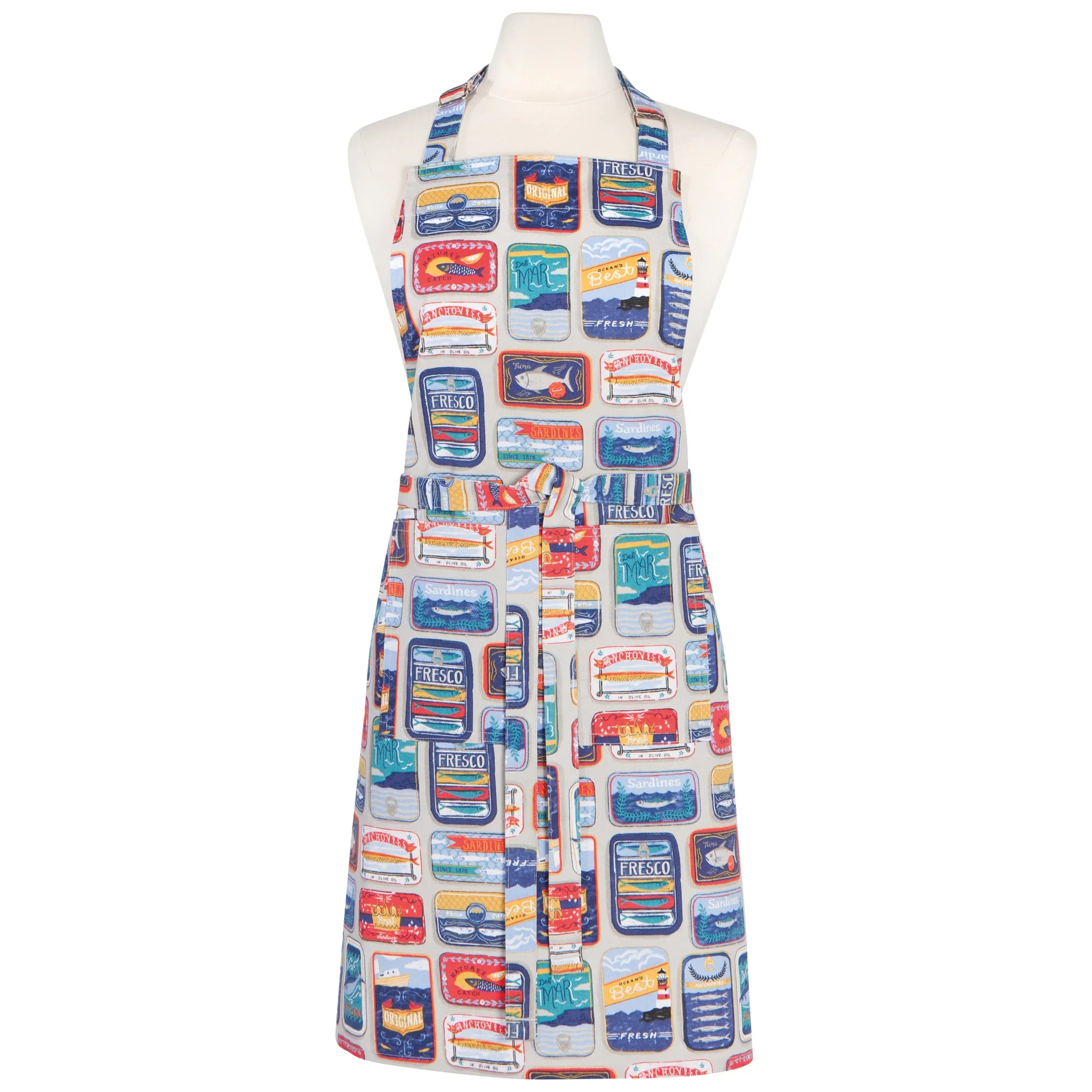 Del Mar Tinned Fish Chef's Apron - Image 4