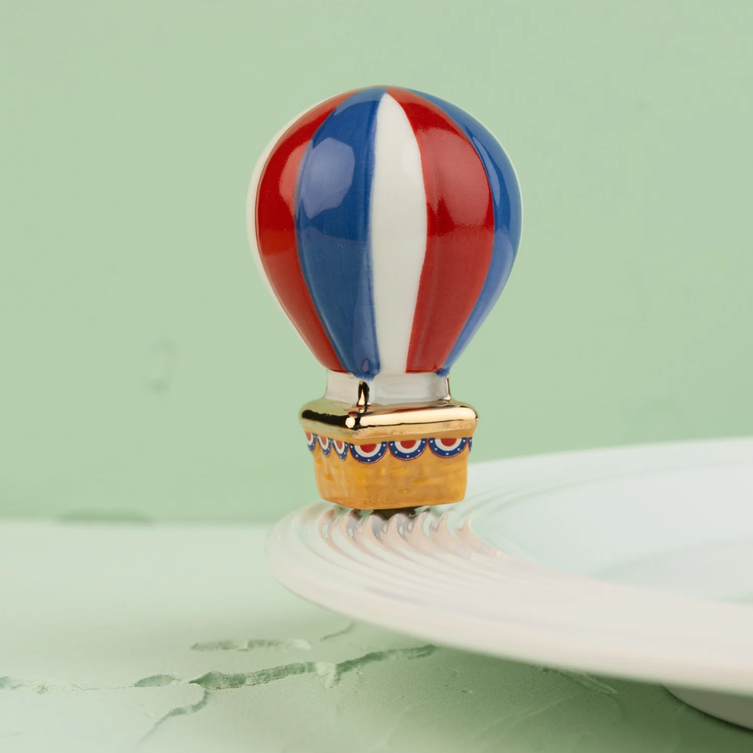 Nora Fleming Mini Red. White. & Balloon - Image 2