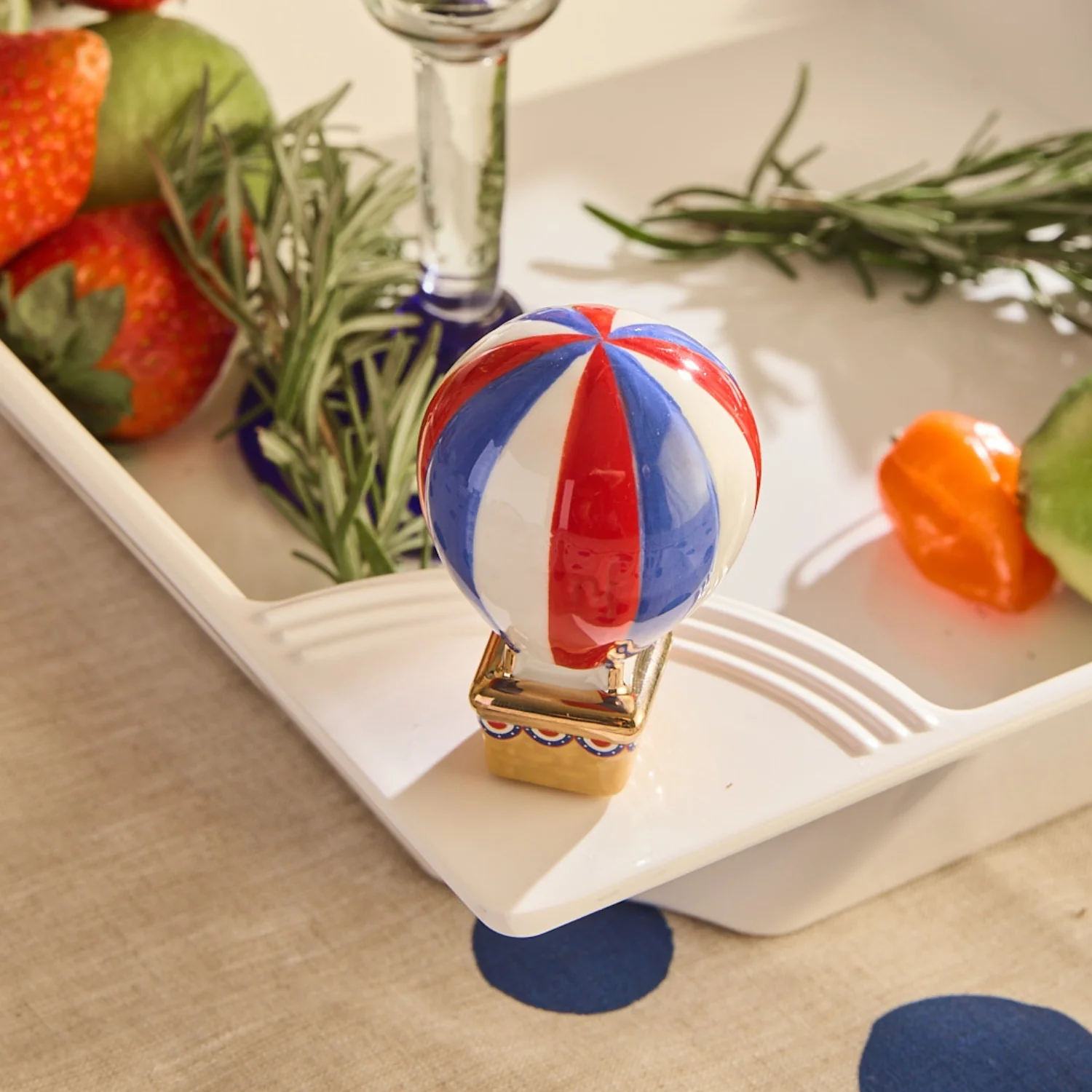 Nora Fleming Mini Red. White. & Balloon - Image 8