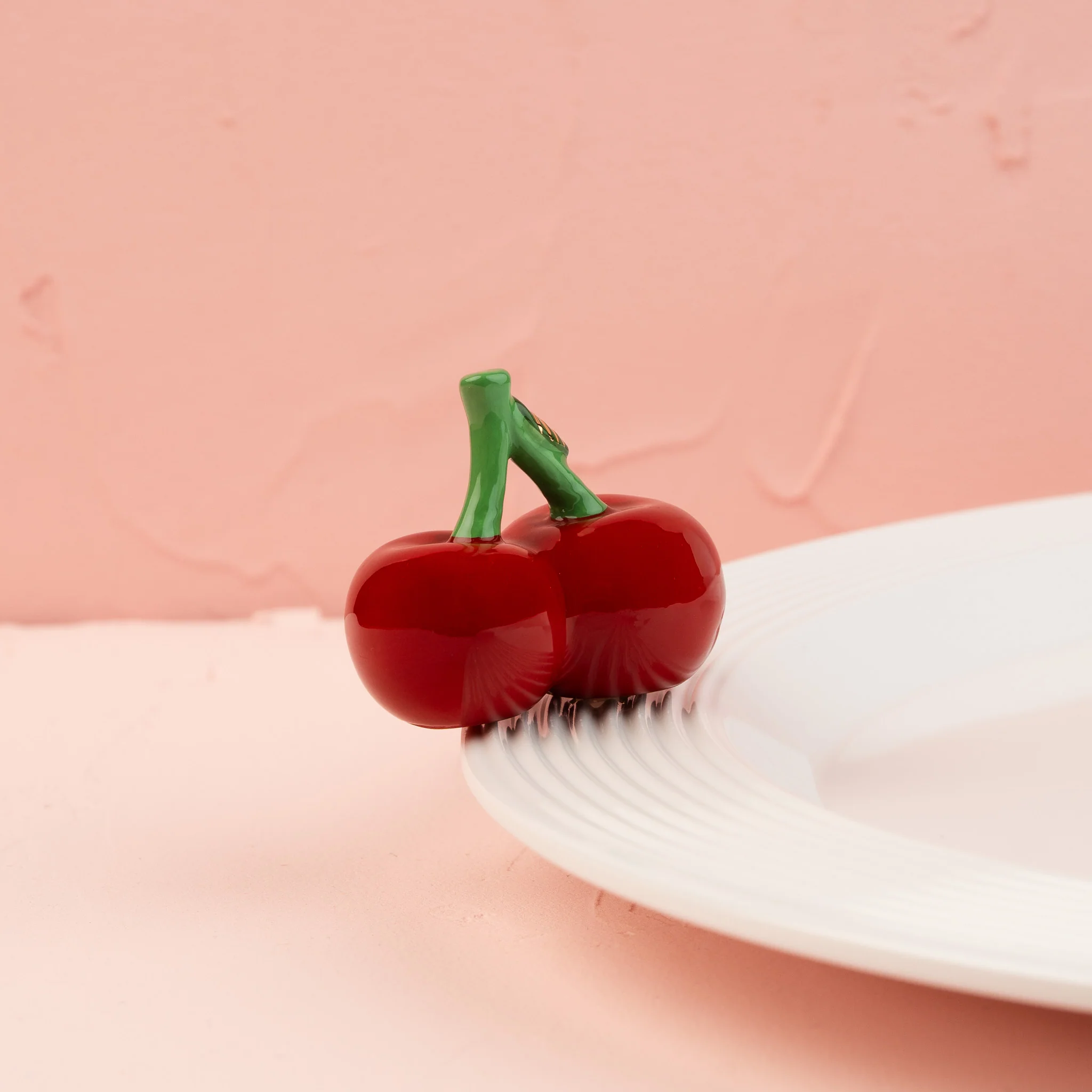 Nora Fleming Mini Cheery Cherry - Image 2