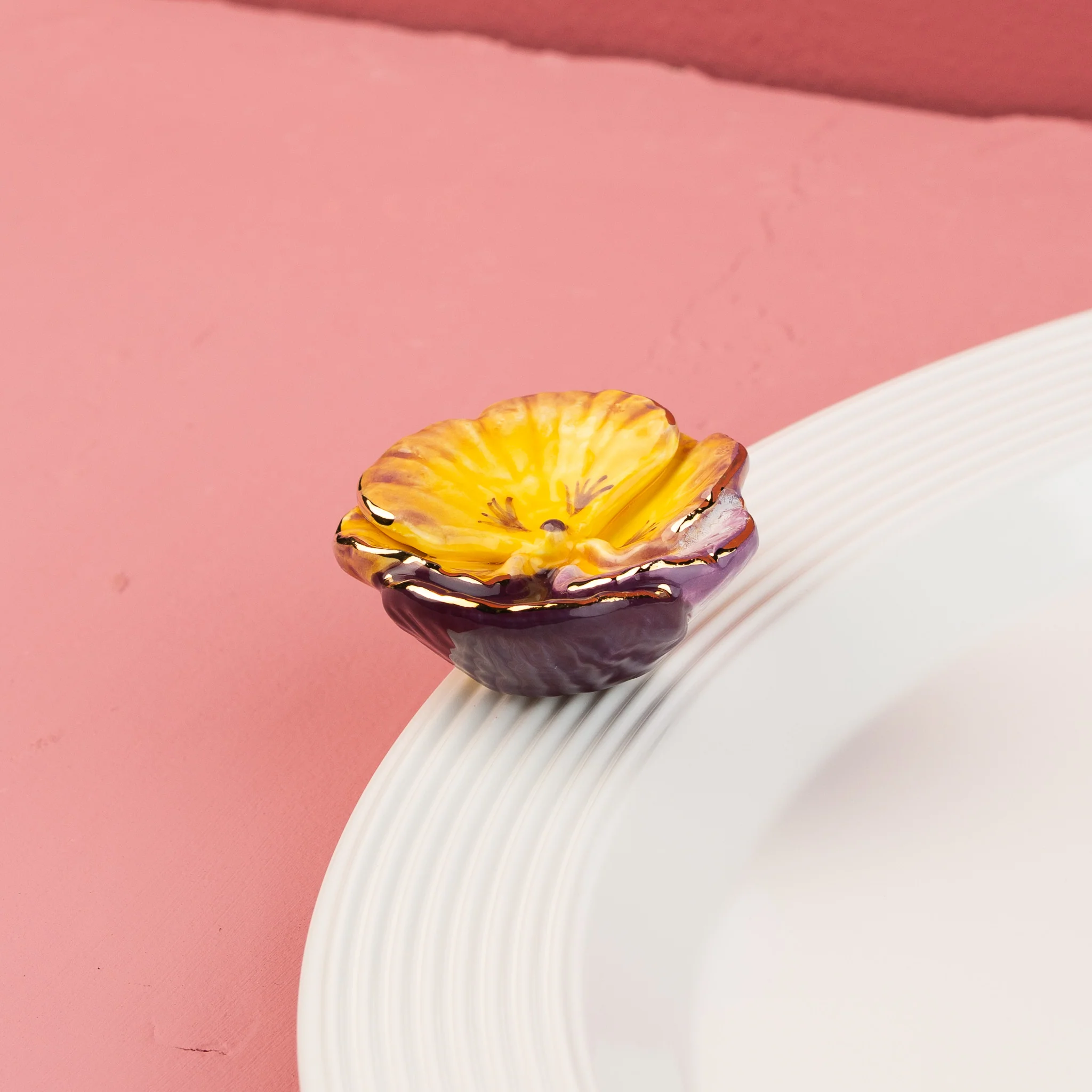 Nora Fleming Mini Pansy Pop - Image 2