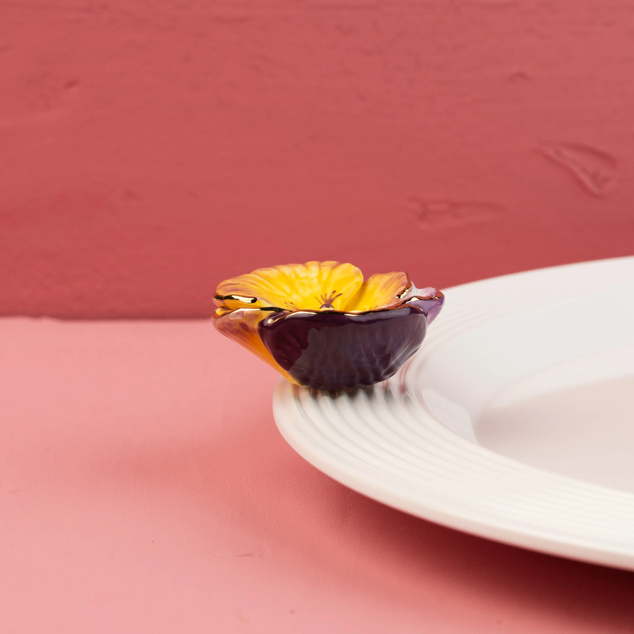 Nora Fleming Mini Pansy Pop - Image 3