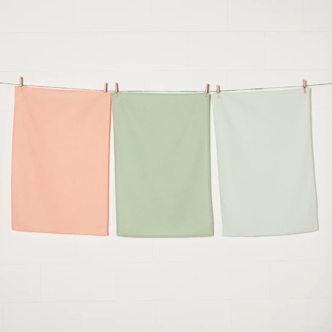 Dawn Eucalyptus Mist Floursack Dishtowels. Set of 3 - Image 3