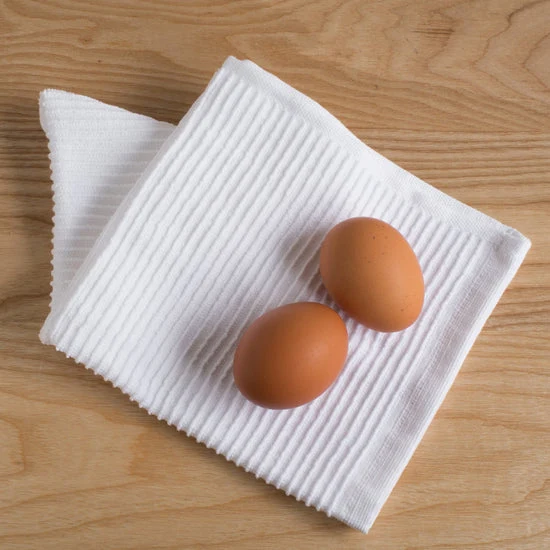 Ripple White Dishcloths Set of 2 - Image 3