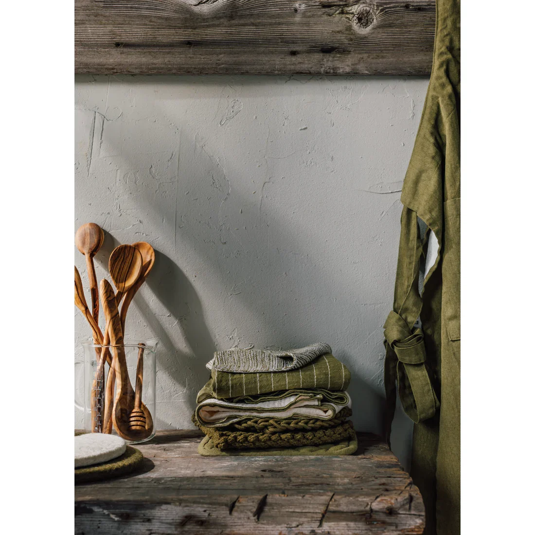 Olive Branch Knit Potholder - Image 2