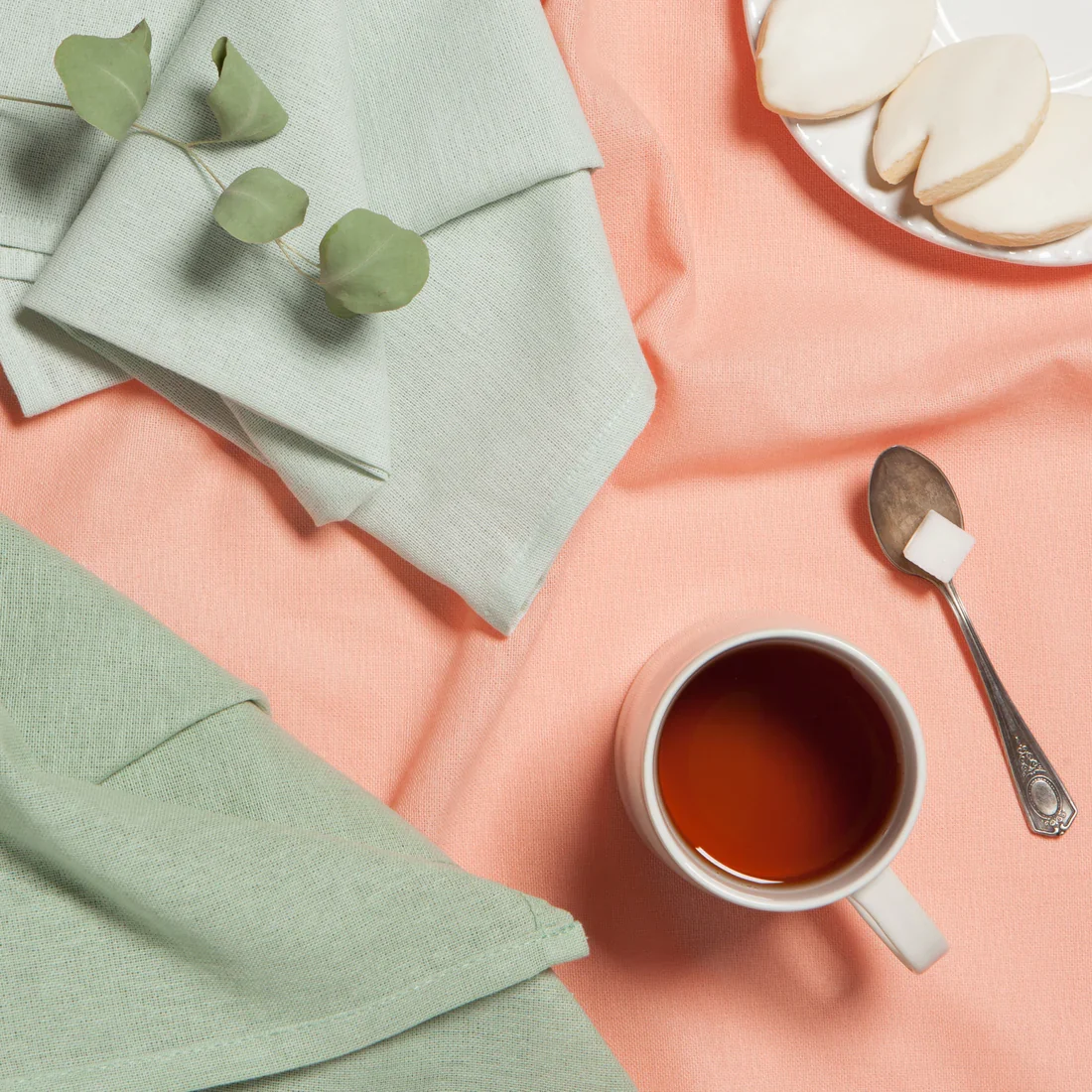 Dawn Eucalyptus Mist Floursack Dishtowels. Set of 3 - Image 2