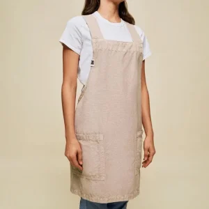 Hedley & Bennett Smock Apron in Oat